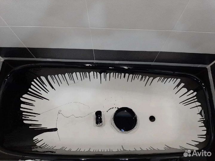 Реставрация ванн. Частный мастер. гарантия договор