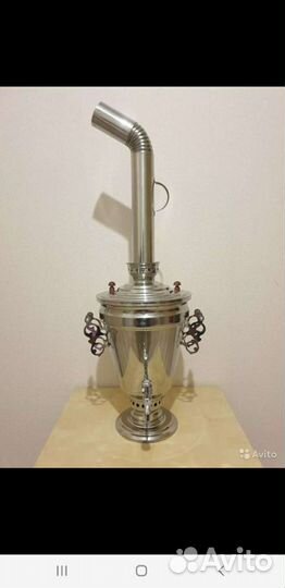 Самовар 5 литров на углях