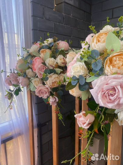 Декорации на свадьбу, свадебный декор