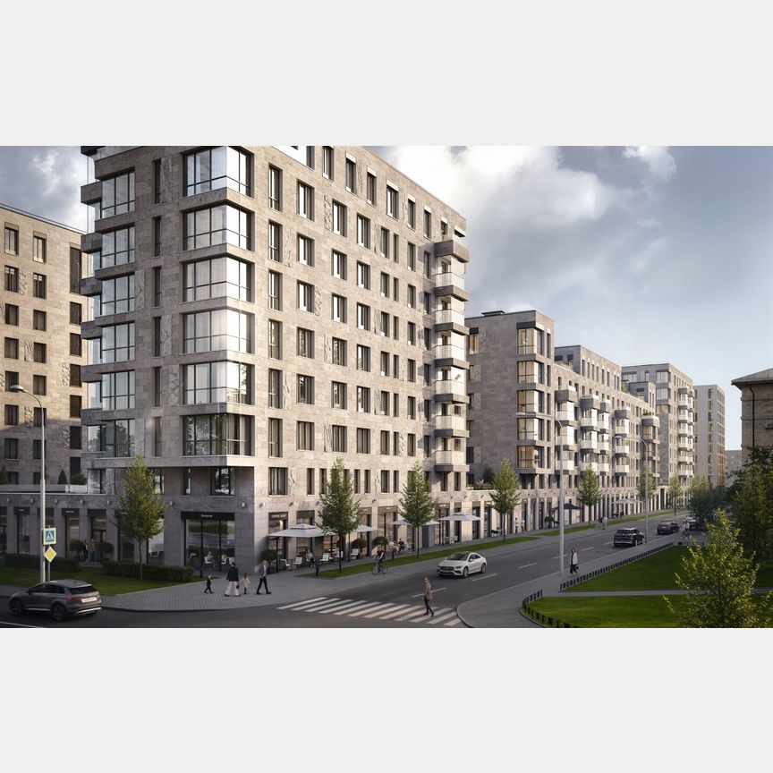 2-к. квартира, 73,7 м², 9/9 эт.