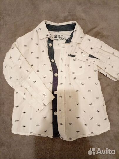 Костюм, рубашка, брюки