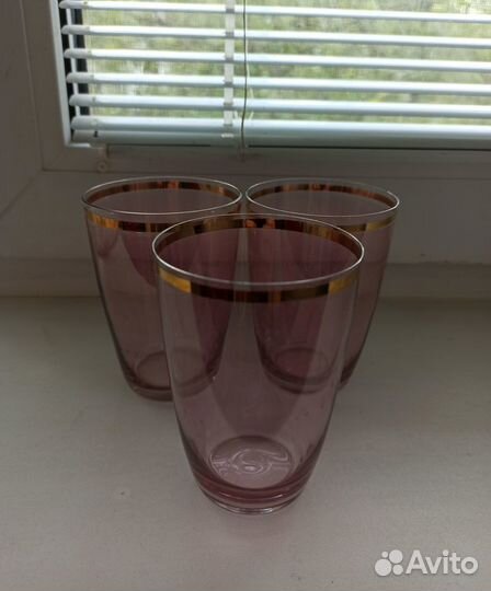 Стаканы в ассортименте ссср. По 6 шт
