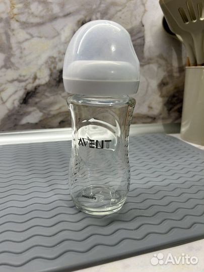 Бутылка стеклянная avent