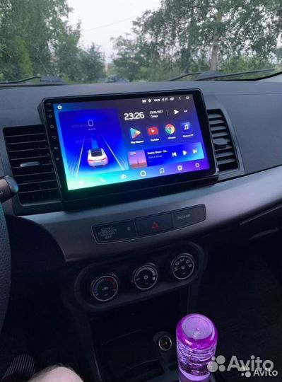 Магнитола Mitsubishi Lancer X 10 Android IPS