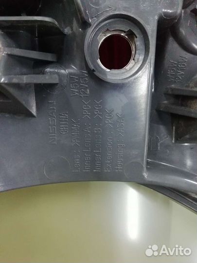 Фонарь задний правый nissan x trail t32 265544CA1B