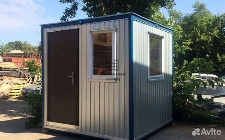 Модульный домик из блок контейнеров