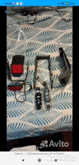 Траверса для Kugoo м4/pro под двойные амортизаторы