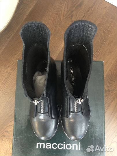 Новые ботинки Maccioni натуральная кожа