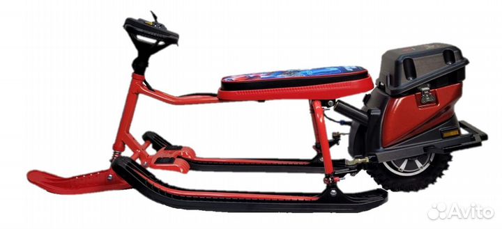 Электроснегокат со съёмным приводом Patron Удалец