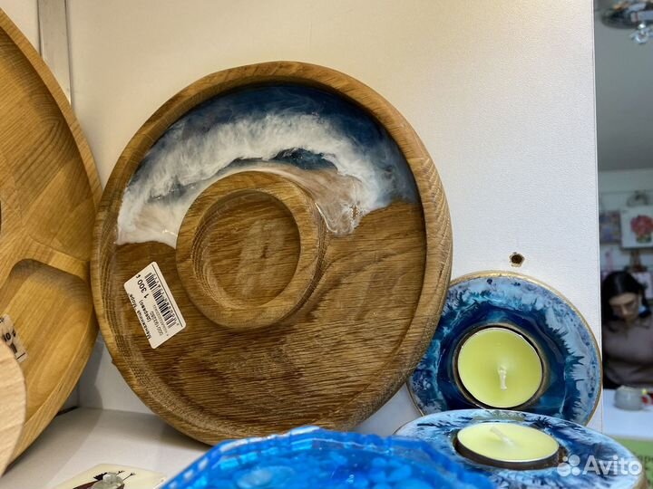 Менажница деревянная 