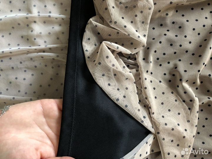 Платье в горошек