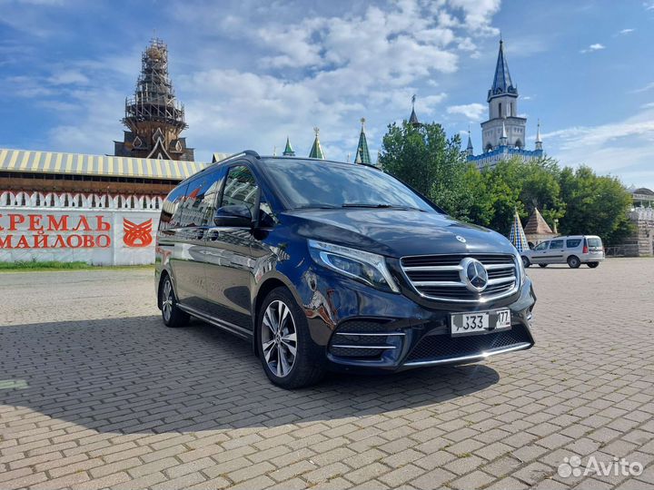 Аренда минивен Мерседес V class Виано с водителем