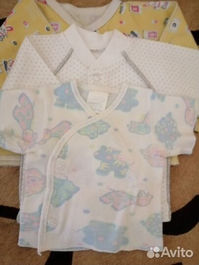 Распашонки на новорожденного