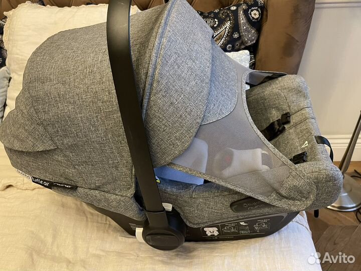 Детская люлька переноска Nuna Turtle air Bugabo