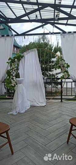 Оформление свадебного зала