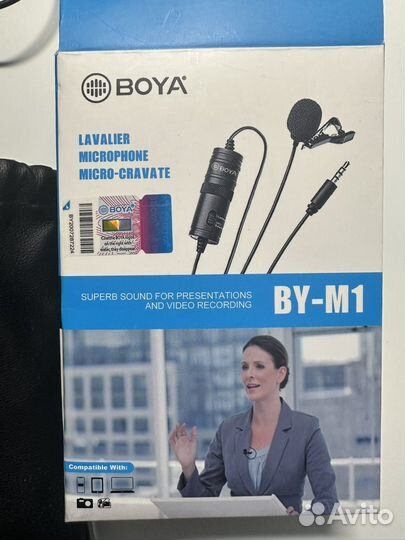 Петличный микрофон boya