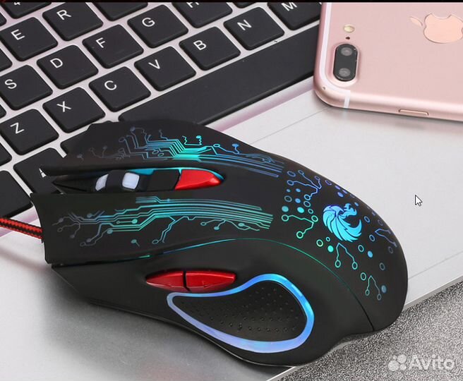 Игровая мышка проводная A885 (hxsj)