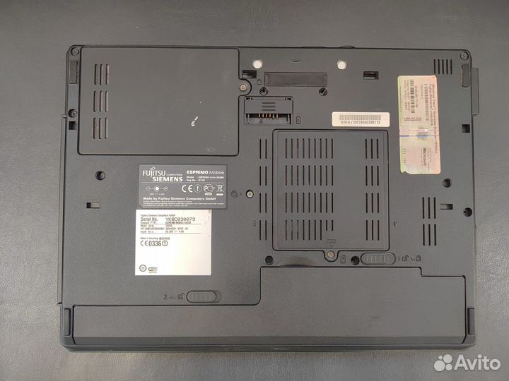 Ноутбук, Fujitsu-Siemens esprimo Mobile U9200