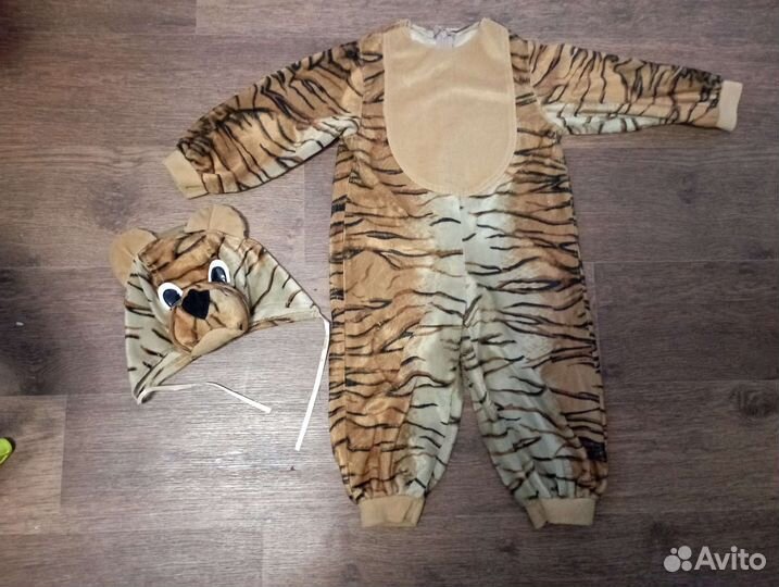 Новогодний костюм тигра на 2 года