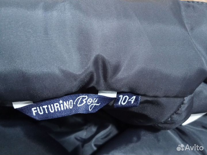 Полукомбинезон зимний 104 серый новый