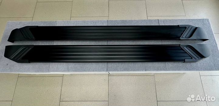 Пороги для Chery Tiggo 4 (2019-2024) Black