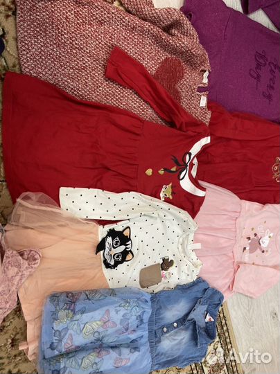 Вещи пакетом на девочку 92-98
