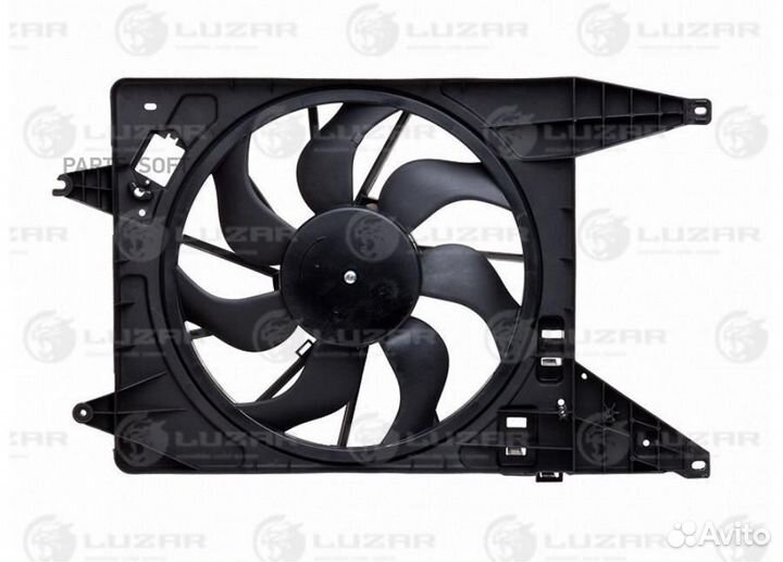 Вентилятор двигателя Лада Largus (12) /Renault Log