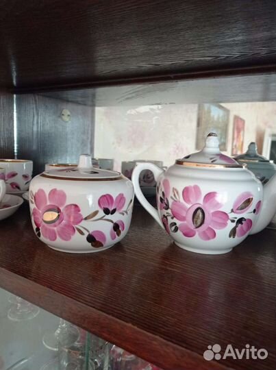 Чайный сервиз Вербилки СССР