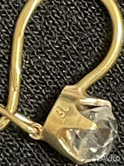 Серьги СССР винтаж