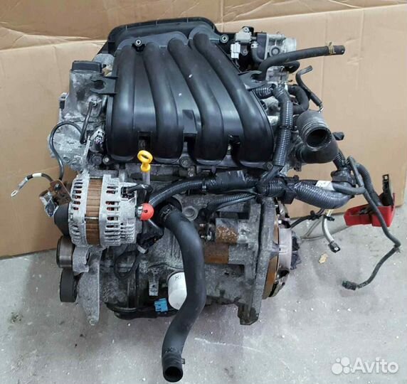 Двигатель контрактный HR15DE 1.5 HR16DE 1.6 Nissan