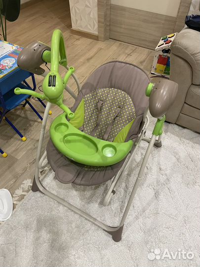 Детские электронные качели