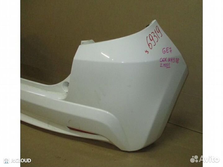 Бампер на honda FIT GE6 L13A