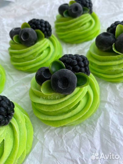 Мыло ручной работы.Десерт Павловой