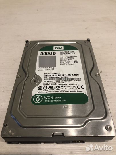 Жесткий диск WD для пк 500GB