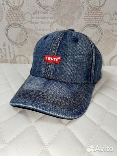 Бейсболка Levis джинсовая