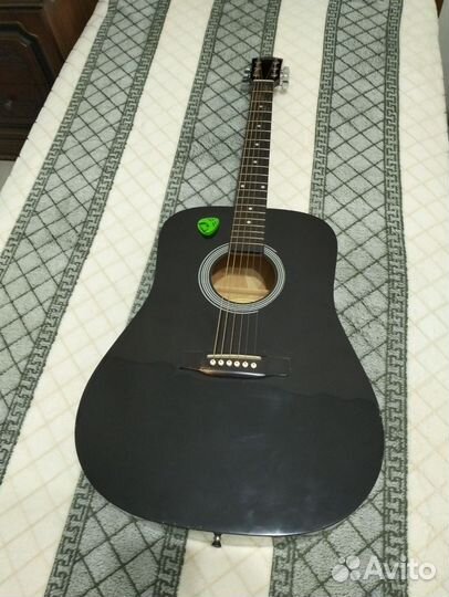 Акустическая гитара fender squier sa 105 black