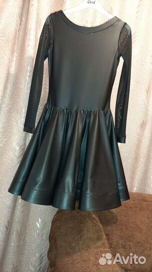 Рейтинговое платье для бальных танцев 7-9 лет