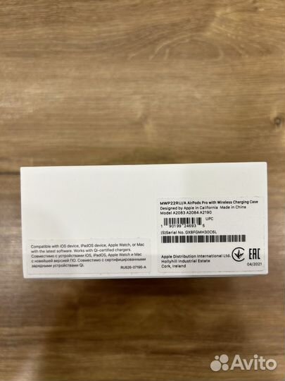 Airpods pro оригинал рст