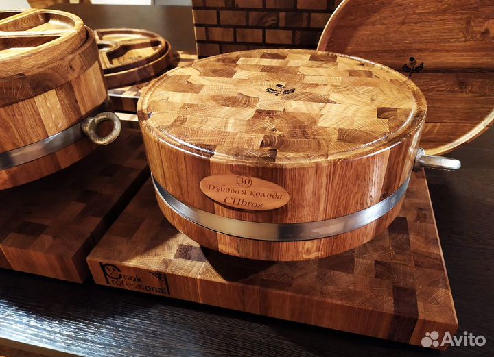 Торцевая доска - Дубовая колода CHbros