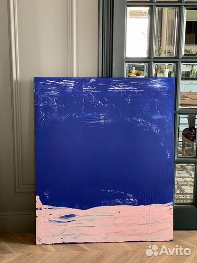 Картина интерьерная абстракция 100 х 120 см