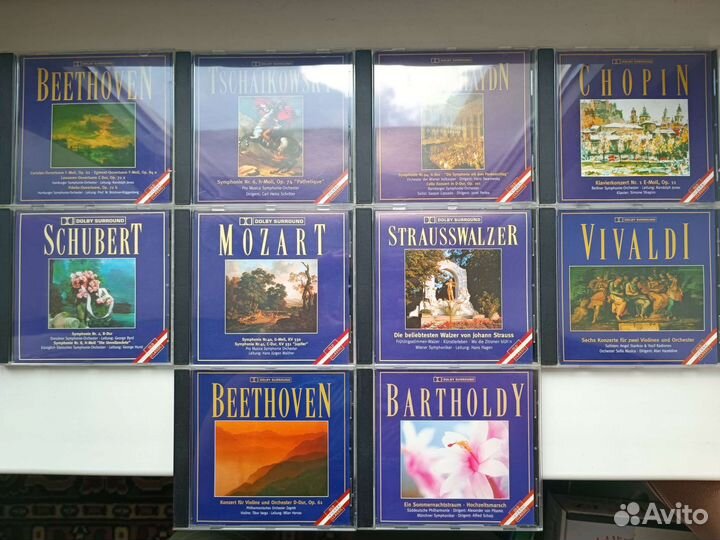 Классическая музыка 10 CD box set