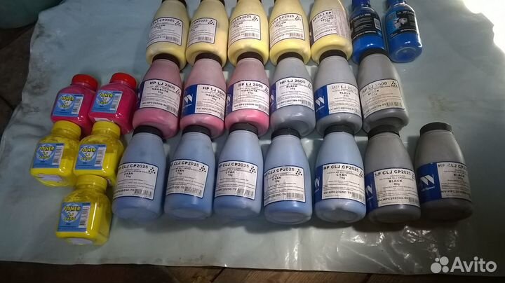 Цветной тонер для HP color LJ 2600/1600 и другие