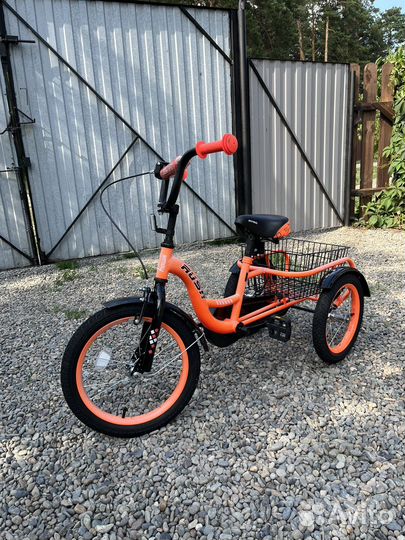 Велосипед трехколесный детский 16 rush hour energy