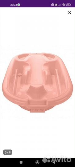 Детская ванночка с горкой