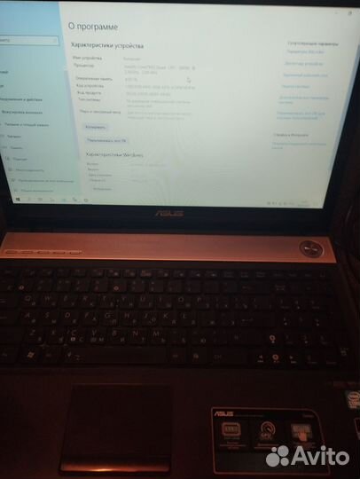 Asus 4ядра, 4гбозу, 500hdd, видео GeForce240M 1 гб