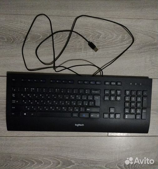 Клавиатуры проводные Logitech