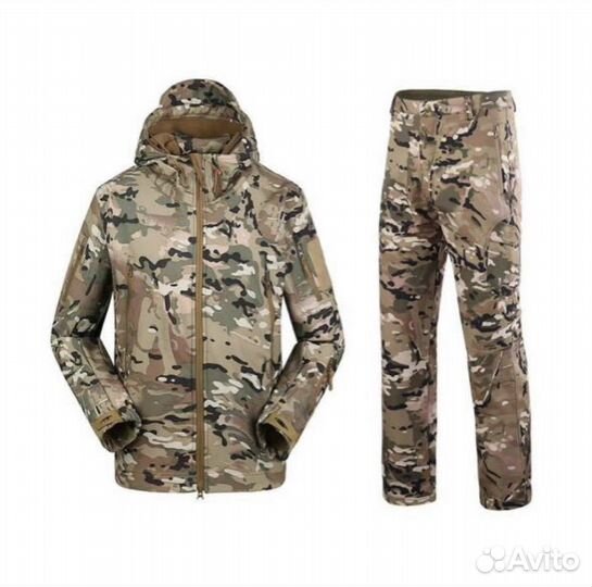 Костюм softshell мох, олива,мультикам