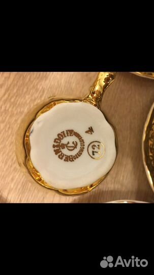 Чайный набор Чехословакия 12 пр Бернадотте 72 винт