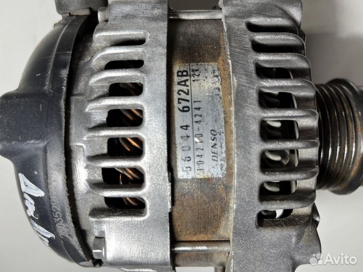 Генератор Jeep Liberty 2005 г.в. 2.8 kj