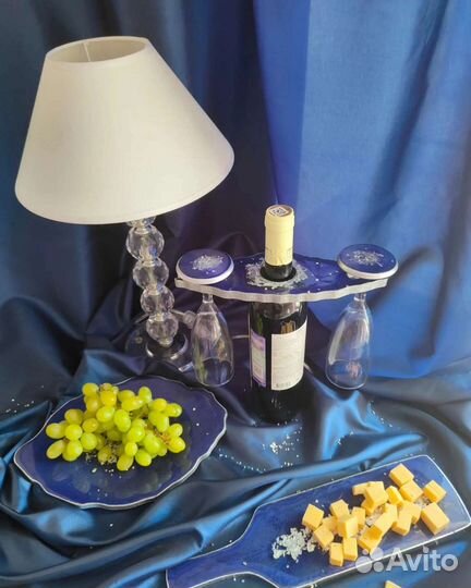 Винный набор из эпоксидной смолы